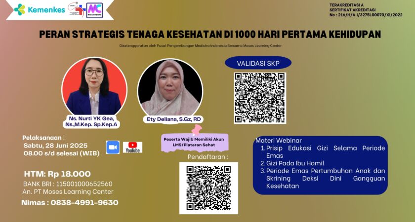 Peran Strategis Tenaga Kesehatan di 1000 Hari Pertama Kehidupan Angkatan 1