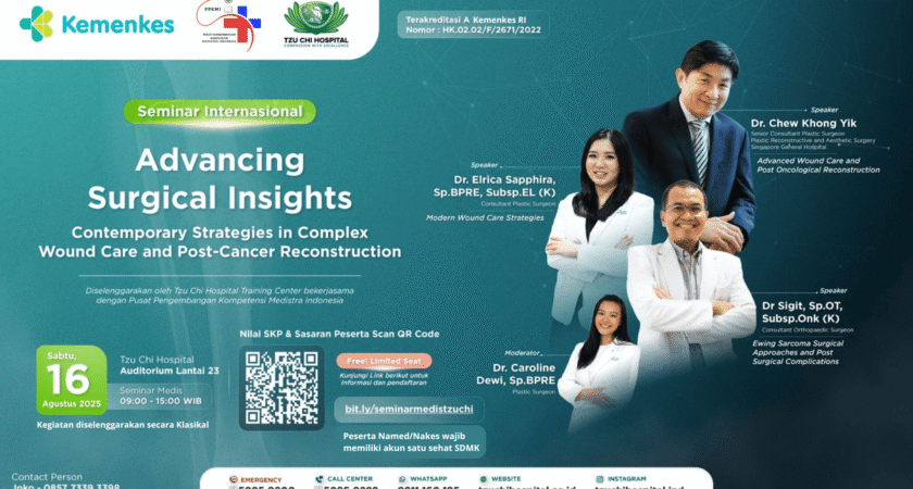Seminar Internasional Advancing Surgical Insights: Contemporary Strategies in Complex Wound Care and Post-Cancer Reconstruction Angkatan 1