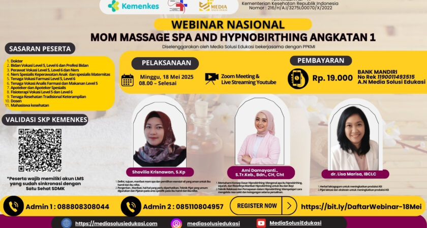 Mom Massage Spa and Hypnobirthing Angkatan 1