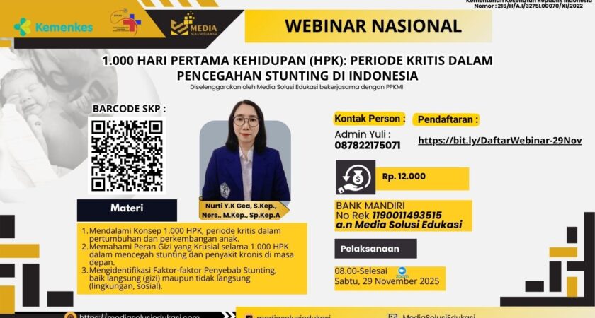 1.000 HPK Periode Kritis Dalam Pencegahan Stunting Di Indonesia Angkatan 1