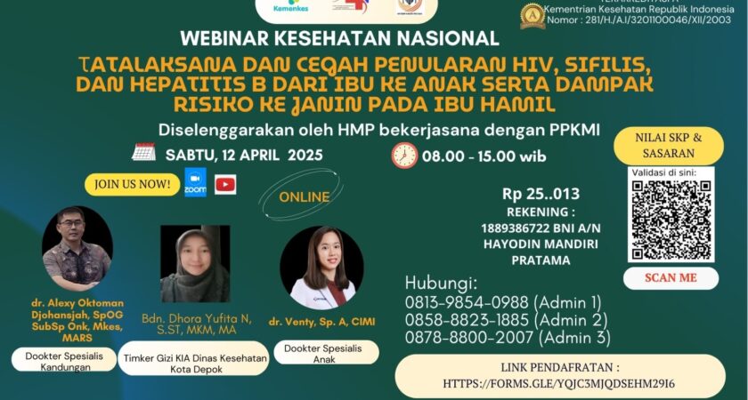 Tatalaksana Dan Cegah Penularan HIV, Sifilis, dan Hepatitis B dari Ibu ke Anak Serta Dampak Resiko ke Janin Pada Ibu Hamil Angkatan 1