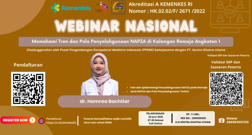 Webinar Nasional Memahami Tren dan Pola Penyalahgunaan NAPZA di Kalangan Remaja