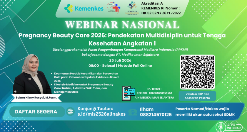 Webinar Nasional Pregnancy Beauty Care 2026: Pendekatan Multidisiplin untuk Tenaga Kesehatan