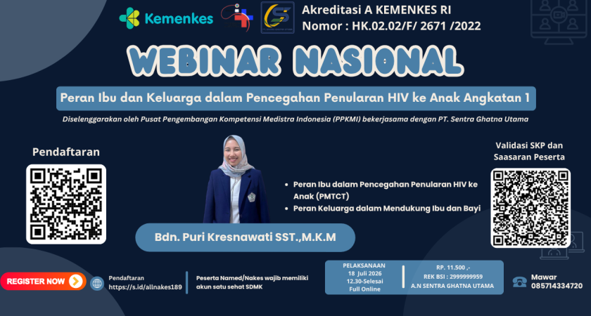 Webinar Nasional Peran Ibu dan Keluarga dalam Pencegahan Penularan HIV ke Anak