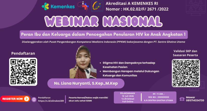Webinar Nasional Menghapus Stigma, Merajut Harapan: HIV Care untuk Semua