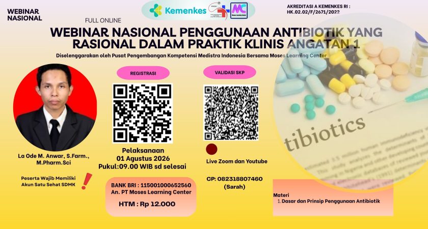 Webinar Nasional Penggunaan Antibiotik yang Rasional dalam Praktik Klinis