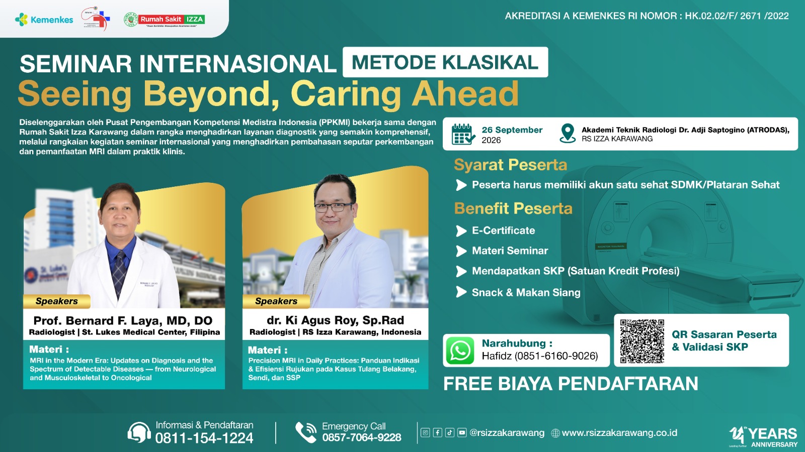 Seminar Internasional Seeing Beyond, Caring Ahead